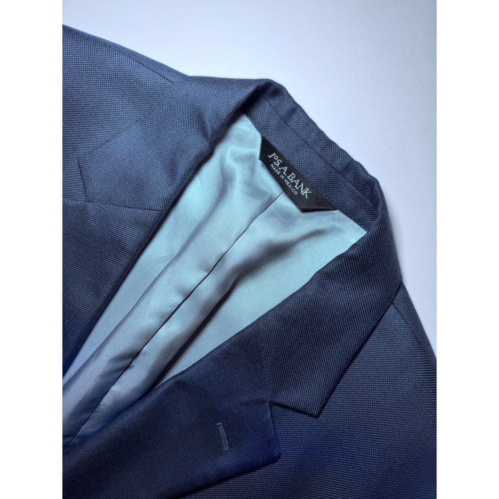 Jos. A. Bank Mens Navy Blue Blazer Sport Coat Wedding Easter 42Sort